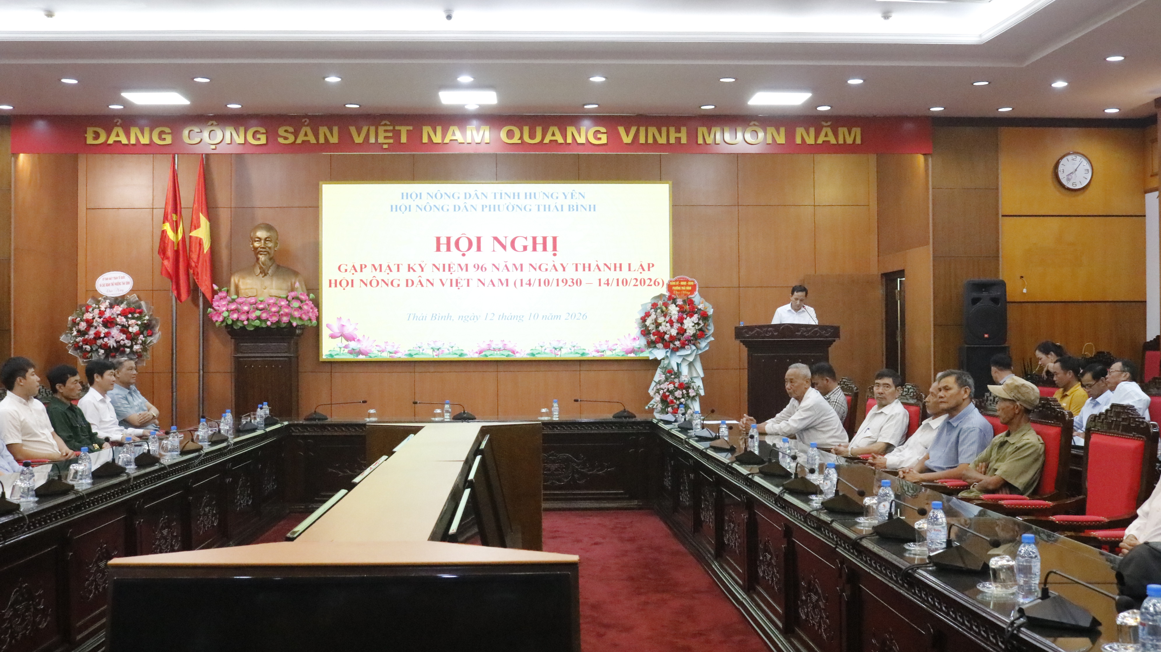 HỘI NÔNG DÂN PHƯỜNG THÁI BINH - TỰ HÀO TRUYỀN THỐNG 96 NĂM – ĐOÀN KẾT, ĐỔI MỚI, PHÁT TRIỂN